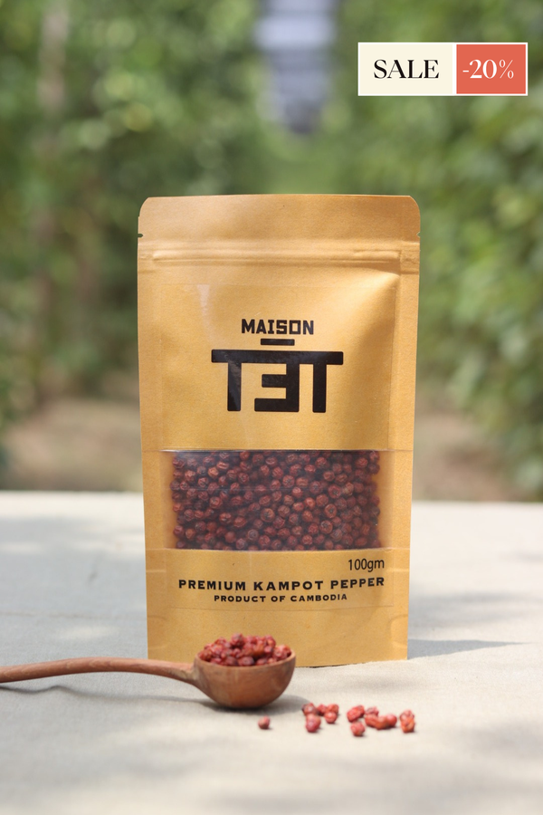 Rode Kampot Peper